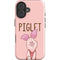 Disney Winnie the Pooh Piglet Portrait iPhone 16 Plus Impact Case
