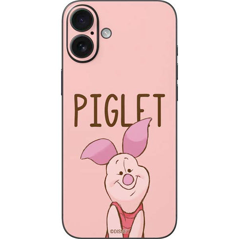 Disney Winnie the Pooh Piglet Portrait iPhone 16 Plus Skin