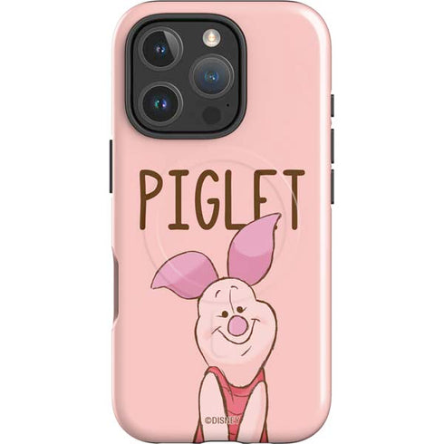 Disney Winnie the Pooh Piglet Portrait iPhone 16 Pro Max Magsafe Impact Case