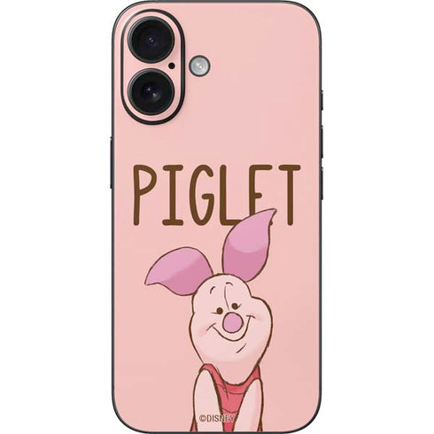 Disney Winnie the Pooh Piglet Portrait iPhone 16 Skin