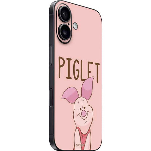 Disney Winnie the Pooh Piglet Portrait iPhone 16 Skin