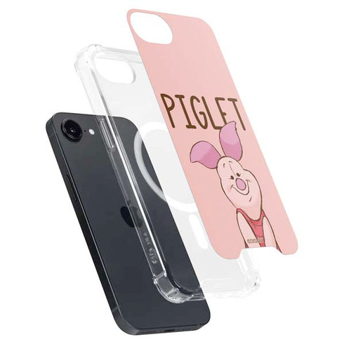 Disney Winnie the Pooh Piglet Portrait iPhone 16e MagSafe Case