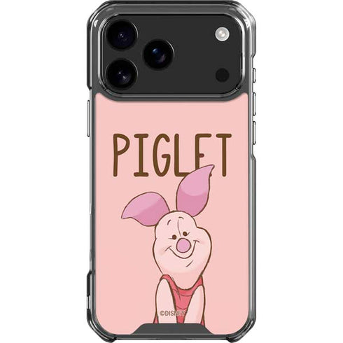 Disney Winnie the Pooh Piglet Portrait iPhone 18 Pro Max Clear Case