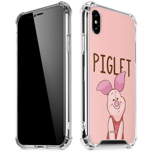 Disney Winnie the Pooh Piglet Portrait iPhone X/XS Clear Case