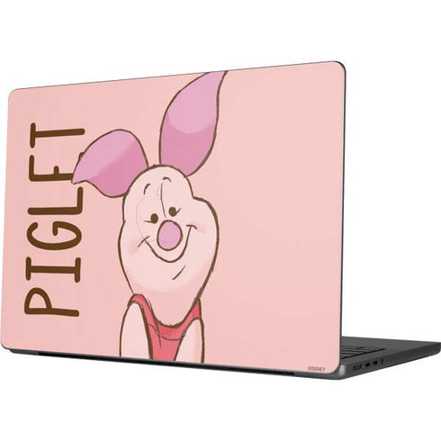 Disney Winnie the Pooh Piglet Portrait Apple MacBook Pro 14-inch Skin