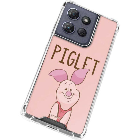 Disney Winnie the Pooh Piglet Portrait Moto G 5G (2025) Clear Case