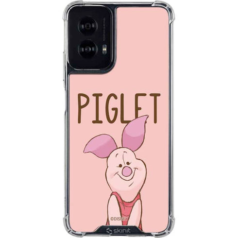Disney Winnie the Pooh Piglet Portrait Moto G Power 5G (2024) Clear Case
