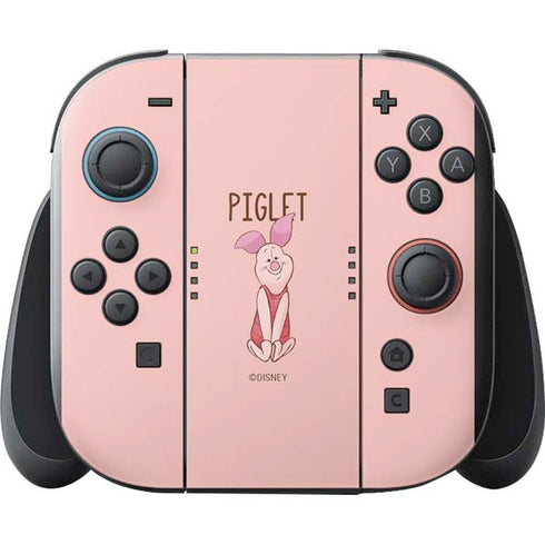 Disney Winnie the Pooh Piglet Portrait Nintendo Switch 2 (2025) with Joy-Con Skin