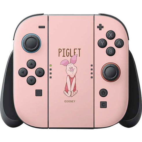Disney Winnie the Pooh Piglet Portrait Nintendo Switch 2 (2025) Joy-Con Controller Skin