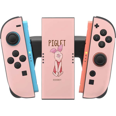Disney Winnie the Pooh Piglet Portrait Nintendo Switch 2 (2025) Joy-Con Controller Skin