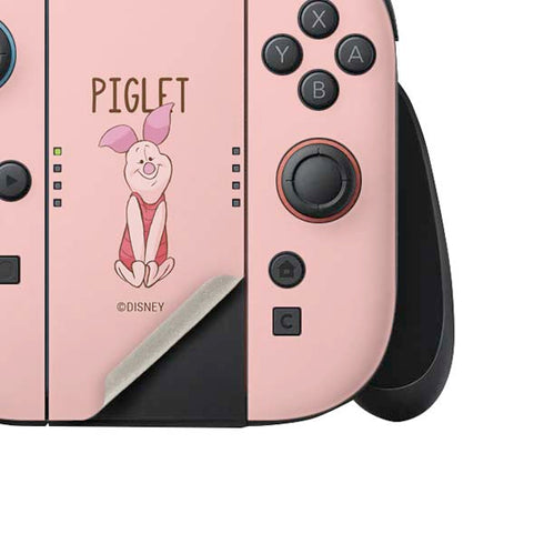 Disney Winnie the Pooh Piglet Portrait Nintendo Switch 2 (2025) Joy-Con Controller Skin