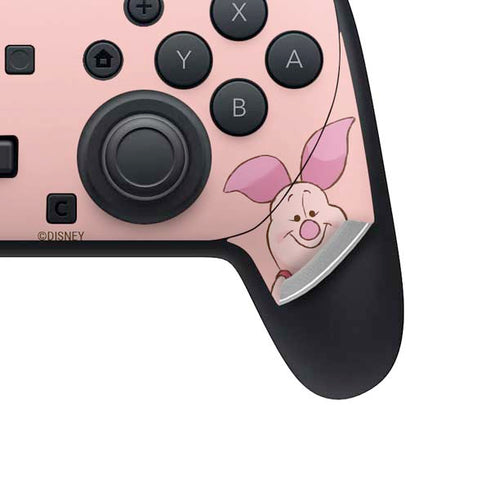 Disney Winnie the Pooh Piglet Portrait Nintendo Switch 2 (2025) Pro Controller Skin