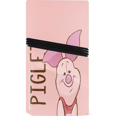 Disney Winnie the Pooh Piglet Portrait PS5 Pro Disk Bundle Skin