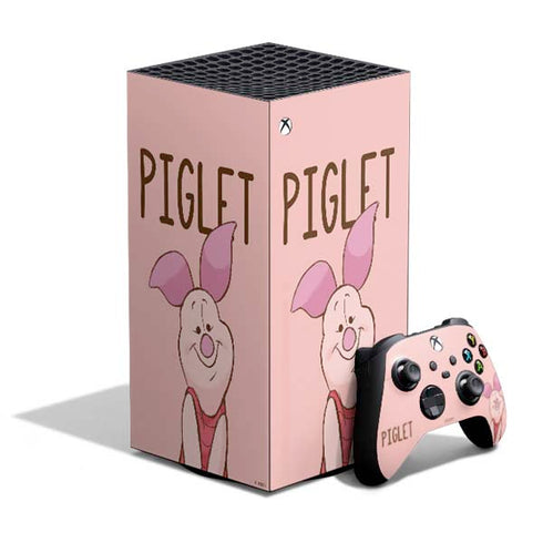 Disney Winnie the Pooh Piglet Portrait XBox Series X Digital Edition Bundle Skin