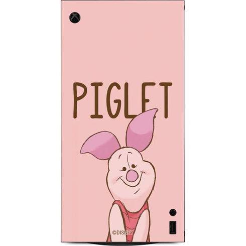 Disney Winnie the Pooh Piglet Portrait XBox Series X Digital Edition Console Skin