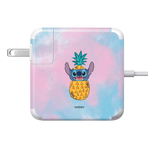 Disney Lilo and Stitch Pineapple Stitch 85W Power Adapter (15 and 17 inch MacBook Pro Charger) Skin