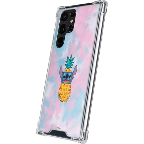 Disney Lilo and Stitch Pineapple Stitch Galaxy S23 Ultra Clear Case