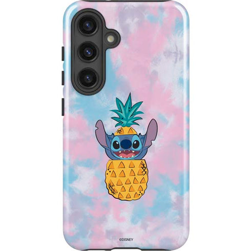 Disney Lilo and Stitch Pineapple Stitch Galaxy S25 Plus Impact Case