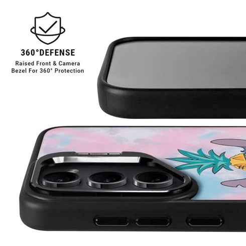 Disney Lilo and Stitch Pineapple Stitch Galaxy S24 Ultra Kickstand Case