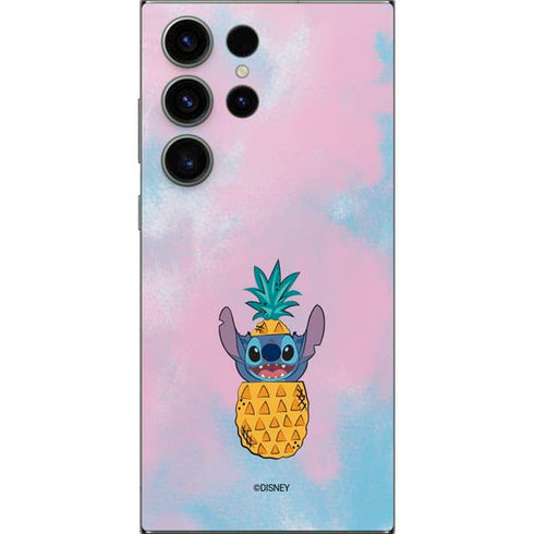 Disney Lilo and Stitch Pineapple Stitch Galaxy S25 Ultra Skin