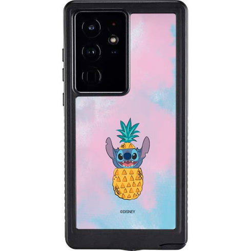 Disney Lilo and Stitch Pineapple Stitch Galaxy S24 Ultra Waterproof Case