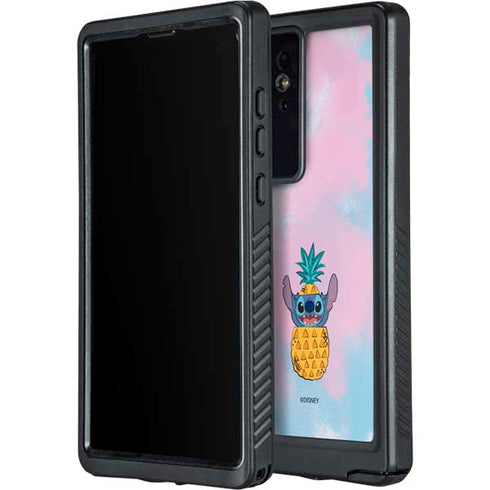 Disney Lilo and Stitch Pineapple Stitch Galaxy S24 Ultra Waterproof Case