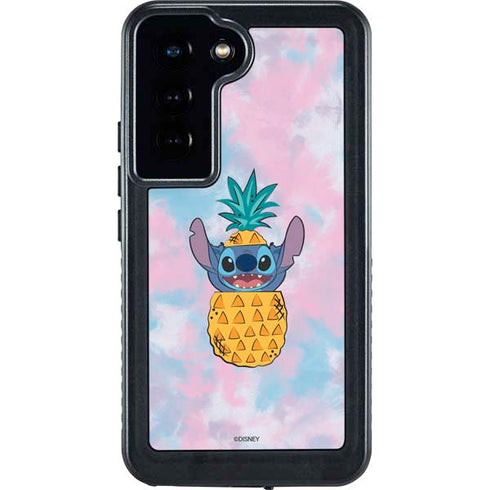 Disney Lilo and Stitch Pineapple Stitch Galaxy S24 Waterproof Case