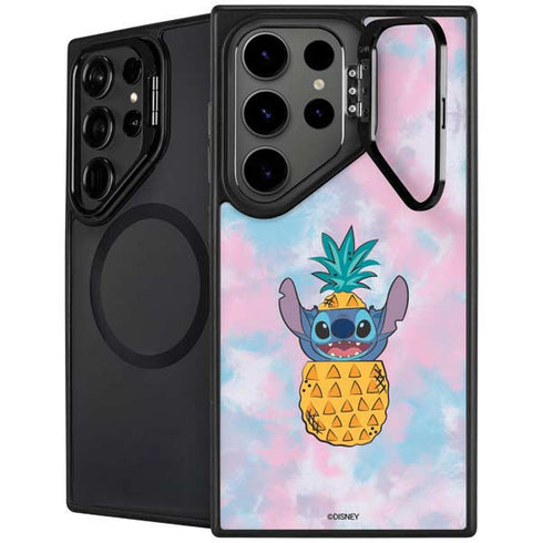 Disney Lilo and Stitch Pineapple Stitch Galaxy S26 Ultra Kickstand Case
