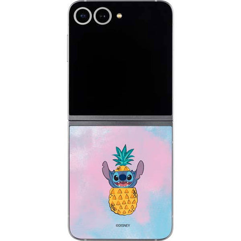 Disney Lilo and Stitch Pineapple Stitch Galaxy Z Flip6 Skin