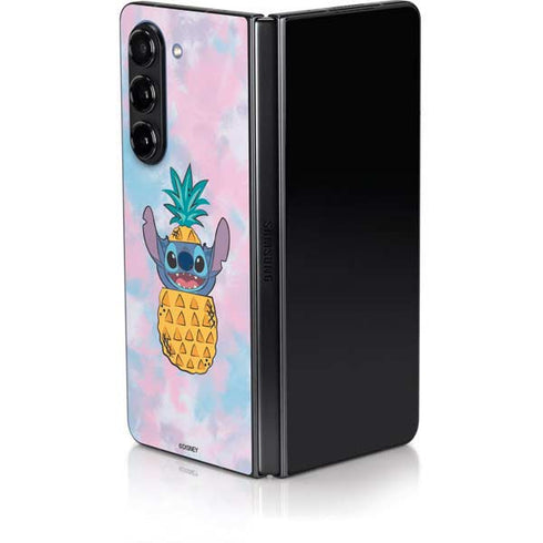 Disney Lilo and Stitch Pineapple Stitch Galaxy Z Fold5 5G Skin