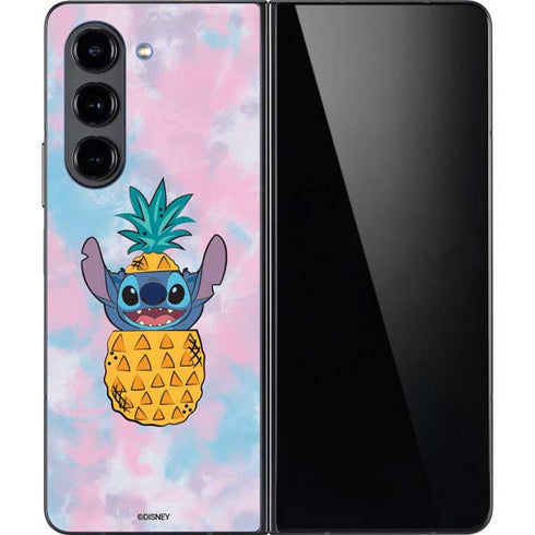 Disney Lilo and Stitch Pineapple Stitch Galaxy Z Fold5 5G Skin
