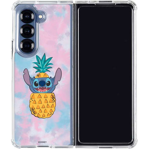 Disney Lilo and Stitch Pineapple Stitch Galaxy Z Fold6 Clear Case