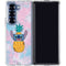 Disney Lilo and Stitch Pineapple Stitch Galaxy Z Fold7 Clear Case