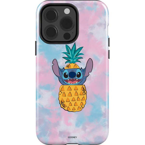 Disney Lilo and Stitch Pineapple Stitch iPhone 15 Pro Impact Case