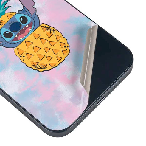 Disney Lilo and Stitch Pineapple Stitch iPhone 15 Skin