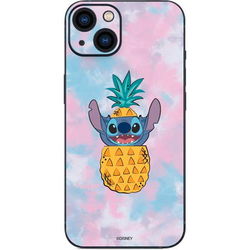 Disney Lilo and Stitch Pineapple Stitch iPhone 15 Skin