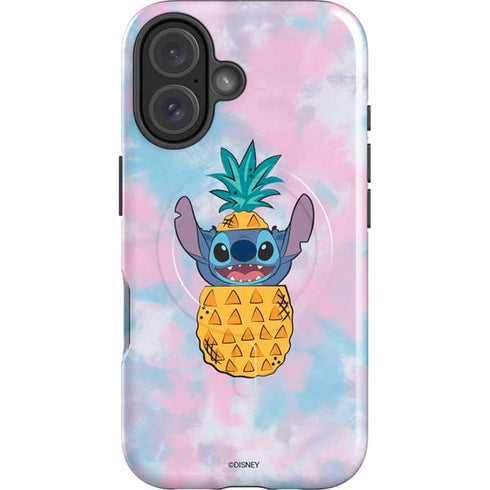 Disney Lilo and Stitch Pineapple Stitch iPhone 16 Magsafe Impact Case