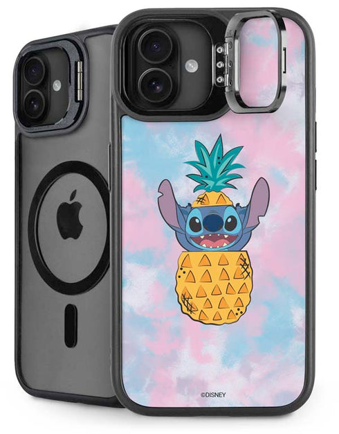 Disney Lilo and Stitch Pineapple Stitch iPhone 16 Plus Kickstand Case