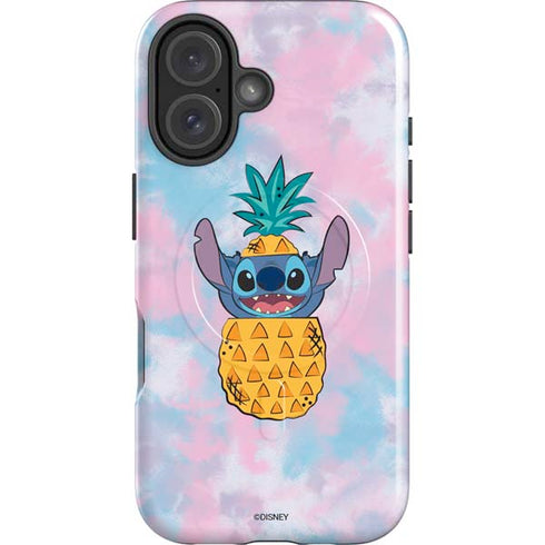 Disney Lilo and Stitch Pineapple Stitch iPhone 16 Plus Magsafe Impact Case