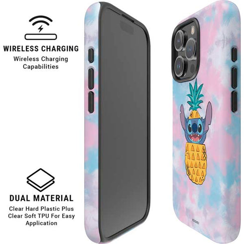 Disney Lilo and Stitch Pineapple Stitch iPhone 16 Pro Max Magsafe Impact Case