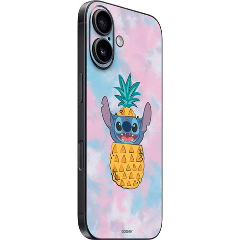 Disney Lilo and Stitch Pineapple Stitch iPhone 16 Skin