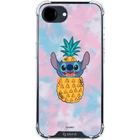 Disney Lilo and Stitch Pineapple Stitch iPhone 16e Clear Case