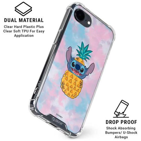 Disney Lilo and Stitch Pineapple Stitch iPhone 16e Clear Case