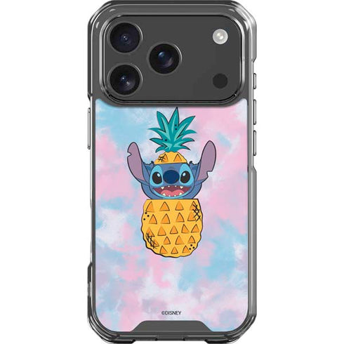 Disney Lilo and Stitch Pineapple Stitch iPhone 17 Pro Clear Case