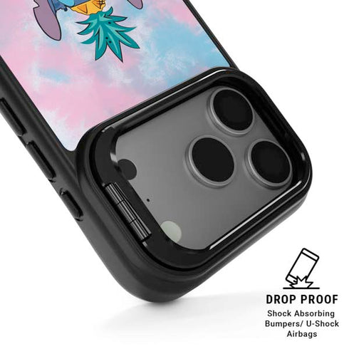 Disney Lilo and Stitch Pineapple Stitch iPhone 17 Pro Kickstand Case