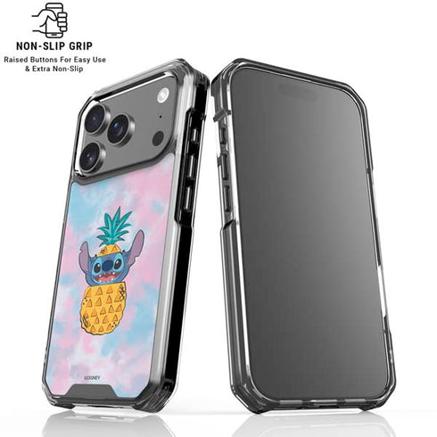 Disney Lilo and Stitch Pineapple Stitch iPhone 18 Pro Clear Case