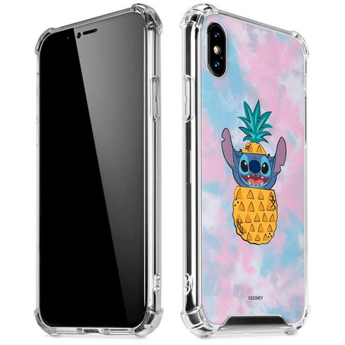Disney Lilo and Stitch Pineapple Stitch iPhone X/XS Clear Case