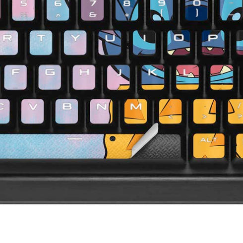 Disney Lilo and Stitch Pineapple Stitch K95 RGB PLATINUM Mechanical Gaming Keyboard Skin