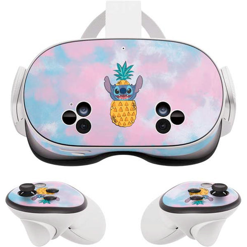 Disney Lilo and Stitch Pineapple Stitch Meta Quest 3S Skin