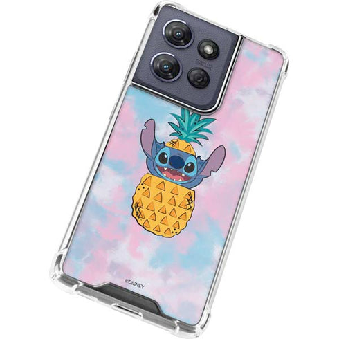 Disney Lilo and Stitch Pineapple Stitch Moto G 5G (2025) Clear Case